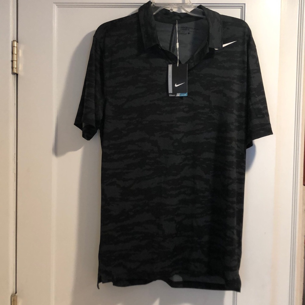 Nike golf dri fit camo polo